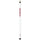 ARKANSAS ENGRAVED BILLIARD CUE WHITE / RED - ARKBCE101-JR