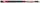ARKANSAS COLOR ENGRAVED BILLIARD CUE WHITE / RED - ARKBCE931