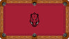 ARKANSAS BILLIARD TABLE FELT - RECREATIONAL RED - ARKBTF401-9R