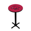 ARKANSAS PEDESTAL PUB TABLE RED - ARKPTB311