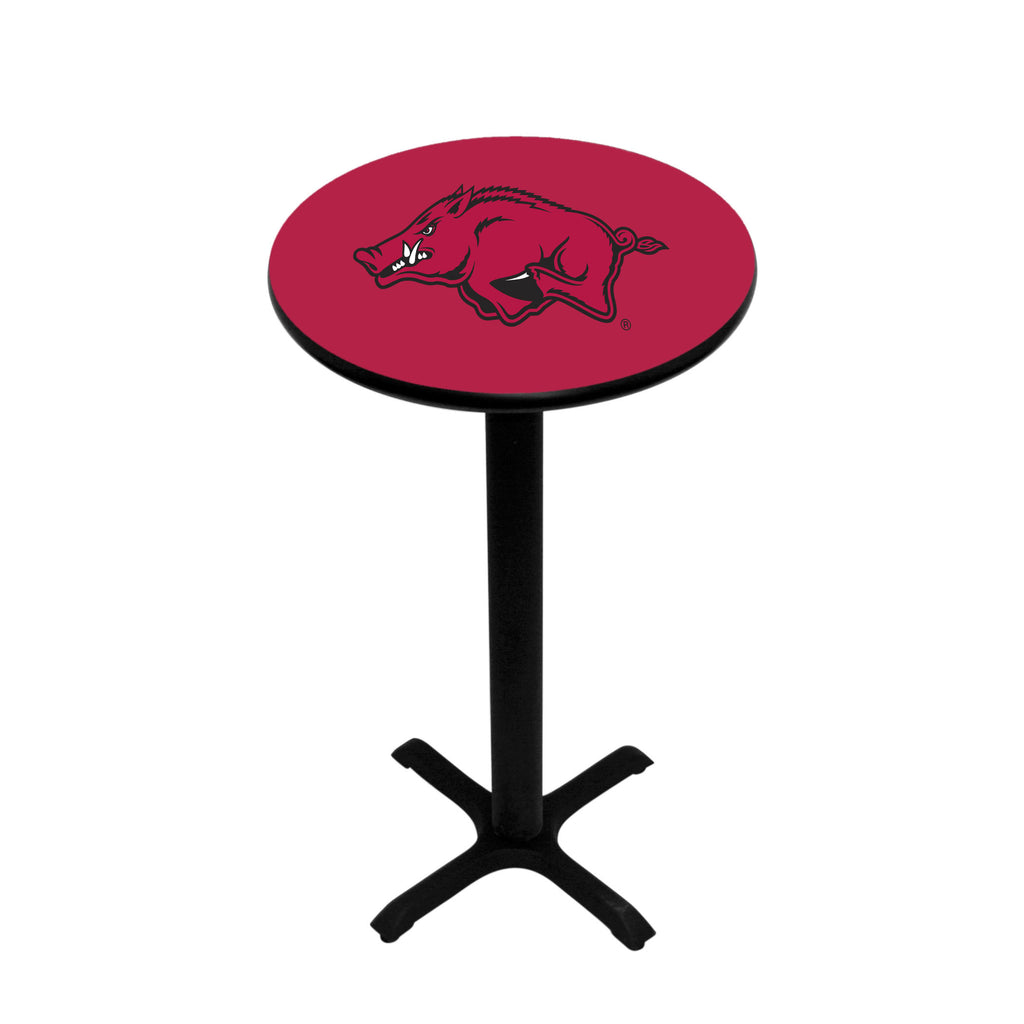 ARKANSAS PEDESTAL PUB TABLE RED - ARKPTB311