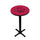 ARKANSAS PEDESTAL PUB TABLE RED - ARKPTB311