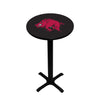 ARKANSAS PEDESTAL PUB TABLE BLACK - ARKPTB312