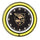 ARMY NEON WALL CLOCK - 14'' BLACK FACE/YELLOW NEON - ARMNWC200-14