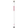 ARIZONA ENGRAVED BILLIARD CUE WHITE / RED - ARZBCE102-JR
