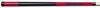 ARIZONA COLOR ENGRAVED BILLIARD CUE BLUE / RED - ARZBCE912