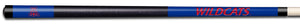 ARIZONA COLOR ENGRAVED BILLIARD CUE RED / BLUE - ARZBCE921
