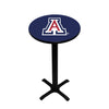 ARIZONA PEDESTAL PUB TABLE BLUE - ARZPTB101