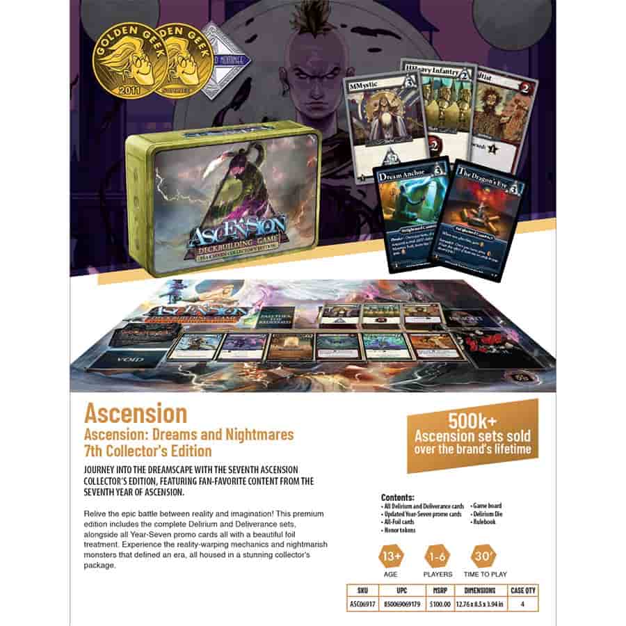 Stone Blade Entertainment -  Ascension: Dreams And Nightmares (Seventh Collector's Edition) Pre-Order