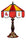 ARIZONA STATE 14'' TABLE LAMP - ASU-140TL