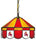 ARIZONA STATE 16'' SWAG HANGING LAMP - ASU-160SW1
