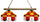 ARIZONA STATE 2-LIGHT EXECUTIVE GAME TABLE LIGHT - ASU-280EXGL