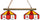 ARIZONA STATE 2-LIGHT GAME TABLE LIGHT - ASU-280GL