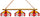 ARIZONA STATE 3-LIGHT GAME TABLE LIGHT - ASU-380GL1