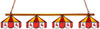 ARIZONA STATE 4-LIGHT GAME TABLE LIGHT - ASU-480GL1
