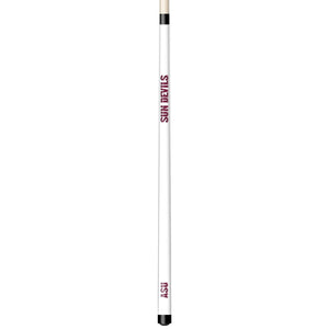 ARIZONA STATE ENGRAVED BILLIARD CUE WHITE / MAROON - ASUBCE101-JR