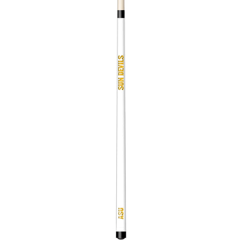 ARIZONA STATE ENGRAVED BILLIARD CUE WHITE / GOLD - ASUBCE102-JR