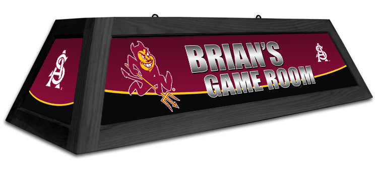 ARIZONA STATE 42'' SPIRIT GAME TABLE LAMP - CUSTOM MAROON - ASUBSL421C