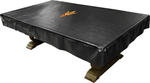 ARIZONA STATE BILLIARD TABLE COVER BLACK - ASUBTC100ST-9