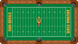 ARIZONA STATE BILLIARD TABLE FELT - RECREATIONAL GRIDIRON - ASUBTF000-8R
