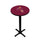 ARIZONA STATE PEDESTAL PUB TABLE MAROON - ASUPTB301