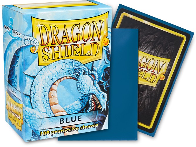 Dragon Shield - Dragon Shield Sleeves: Standard Classic - Blue 100Ct