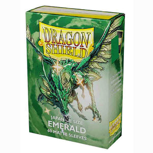 Arcane Tinmen -  Dragon Shield Sleeves: Japanese Matte Emerald (60Ct)