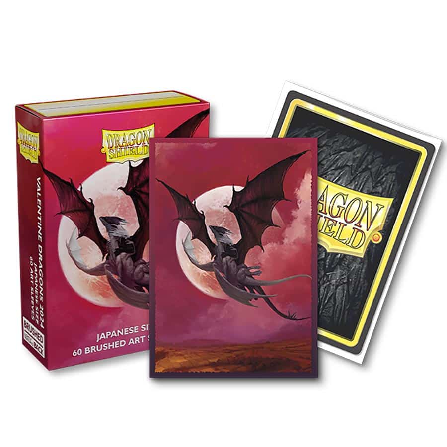 Arcane Tinmen -  Dragon Shield: Brushed Art Japanese: Valentine 2024 (60Ct)