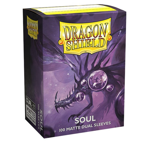 Dragon Shield - Dragon Shield Sleeves: Standard Matte Dual - Soul 100Ct