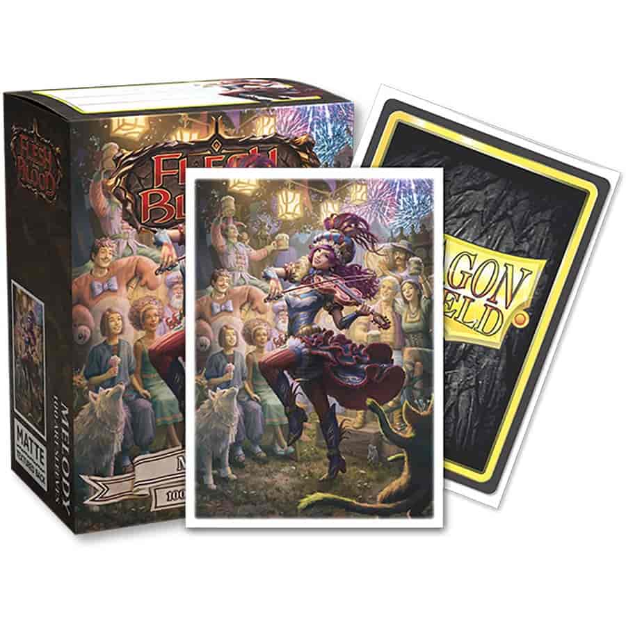Arcane Tinmen -  Dragon Shield Sleeves: Matte Art: Flesh And Blood: Melody Sing Along (100Ct)