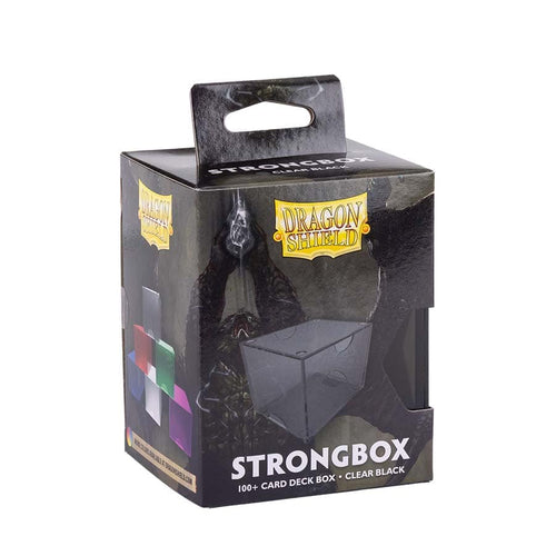 Arcane Tinmen -  Dragon Shield: Strongbox: Clear Black
