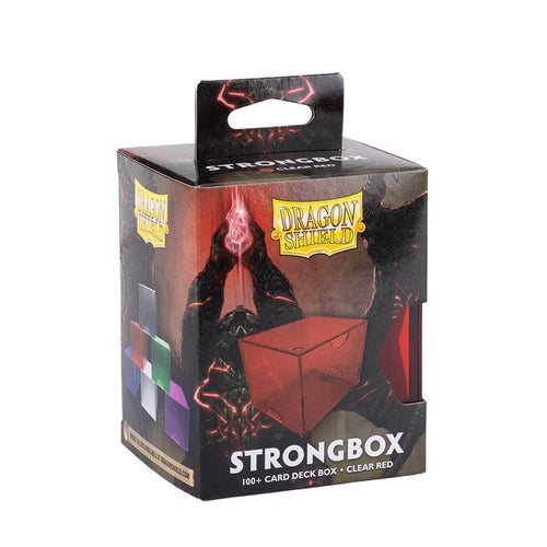 Arcane Tinmen -  Dragon Shield: Strongbox: Clear Red