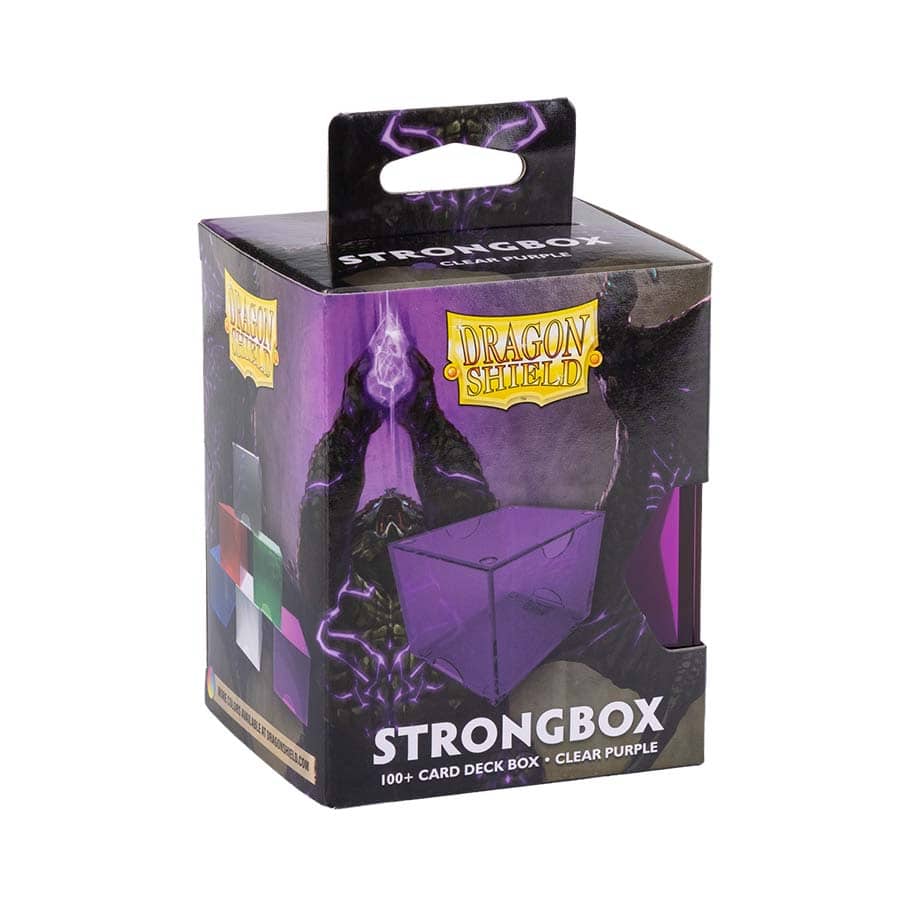 Arcane Tinmen -  Dragon Shield: Strongbox: Clear Purple