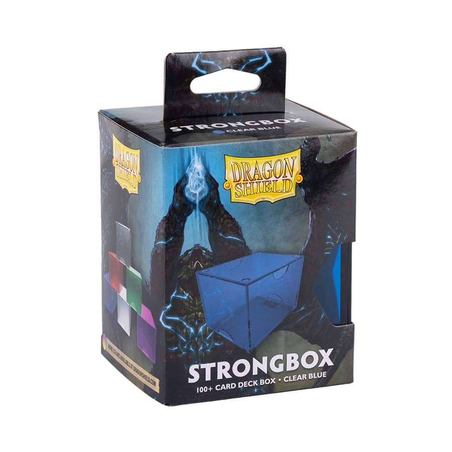 Arcane Tinmen -  Dragon Shield: Strongbox: Clear Blue