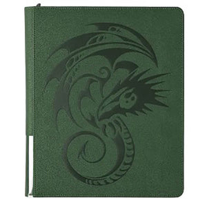 Arcane Tinmen -  Dragon Skin - Dragon Shield: Card Codex Zipster Binder: Forest Green