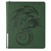 Arcane Tinmen -  Dragon Skin - Dragon Shield: Card Codex Zipster Binder: Forest Green