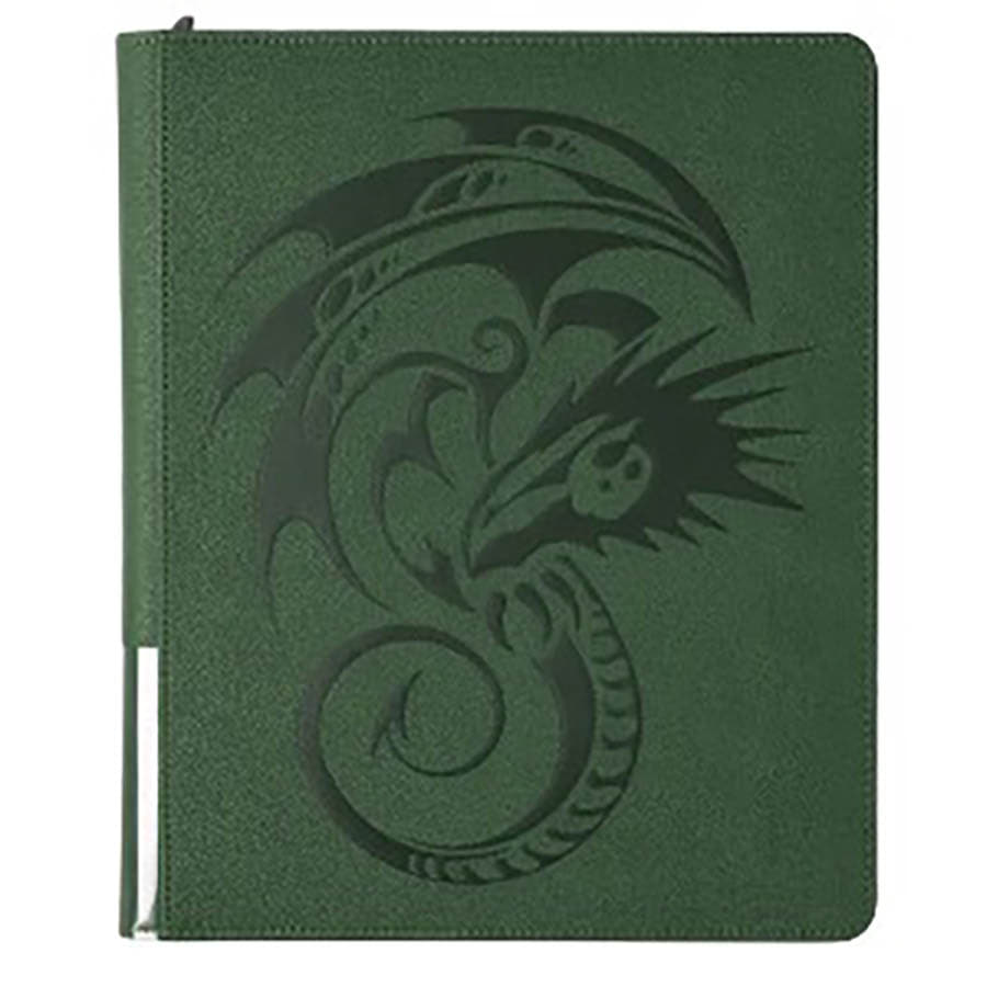 Arcane Tinmen -  Dragon Skin - Dragon Shield: Card Codex Zipster Binder: Forest Green