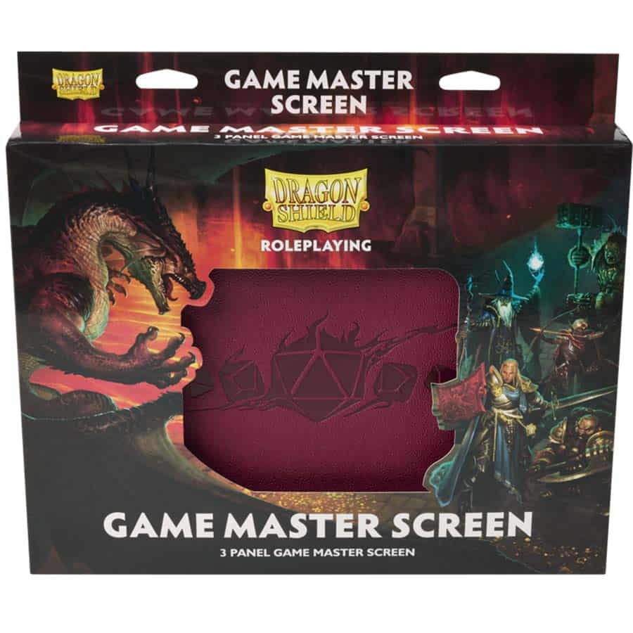 Arcane Tinmen -  Dragon Shield Roleplaying - Dragon Shield Rpg: Game Master Screen: Blood Red