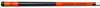 AUBURN COLOR ENGRAVED BILLIARD CUE BLUE / ORANGE - AUBBCE912