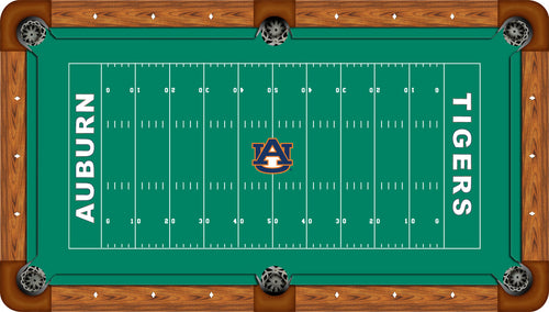 AUBURN BILLIARD TABLE FELT - RECREATIONAL GRIDIRON - AUBBTF000-8R