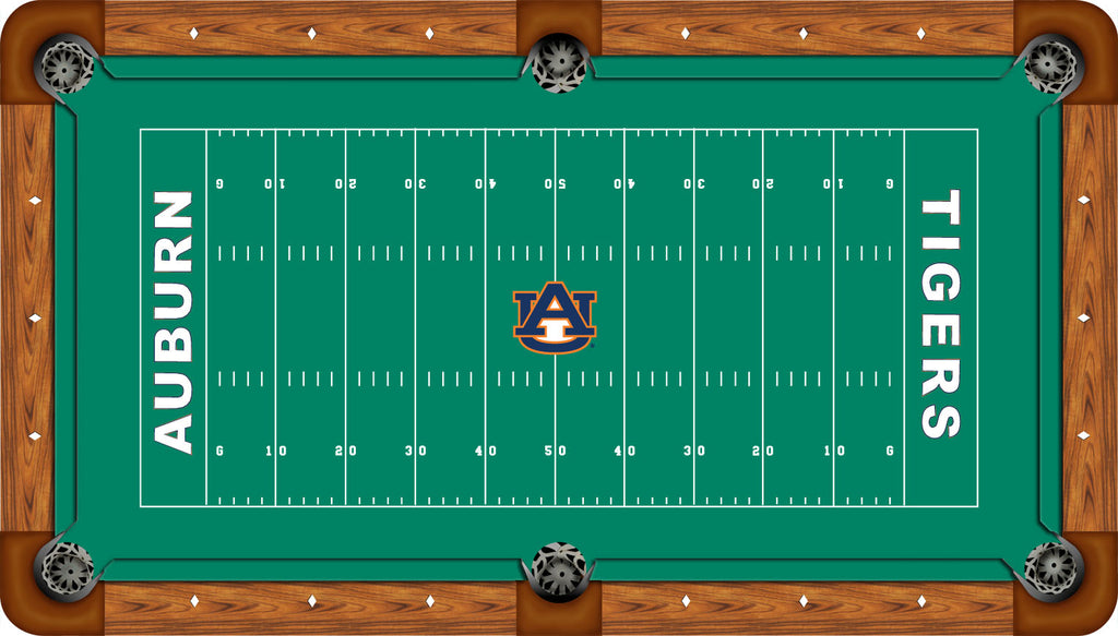 AUBURN BILLIARD TABLE FELT - RECREATIONAL GRIDIRON - AUBBTF000-9R