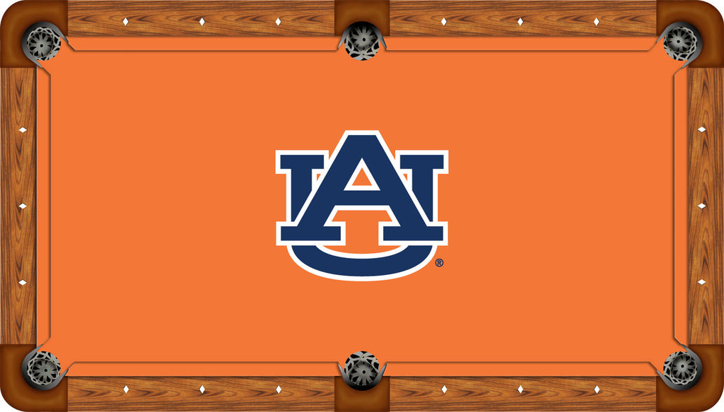 AUBURN BILLIARD TABLE FELT - RECREATIONAL ORANGE - AUBBTF112-8R