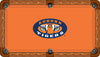 AUBURN BILLIARD TABLE FELT - RECREATIONAL ORANGE - AUBBTF202-9R