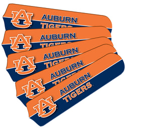AUBURN FAN BLADE SET BLUE/ORANGE - AUBFBL100-52