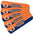 AUBURN FAN BLADE SET BLUE/ORANGE - AUBFBL100-52