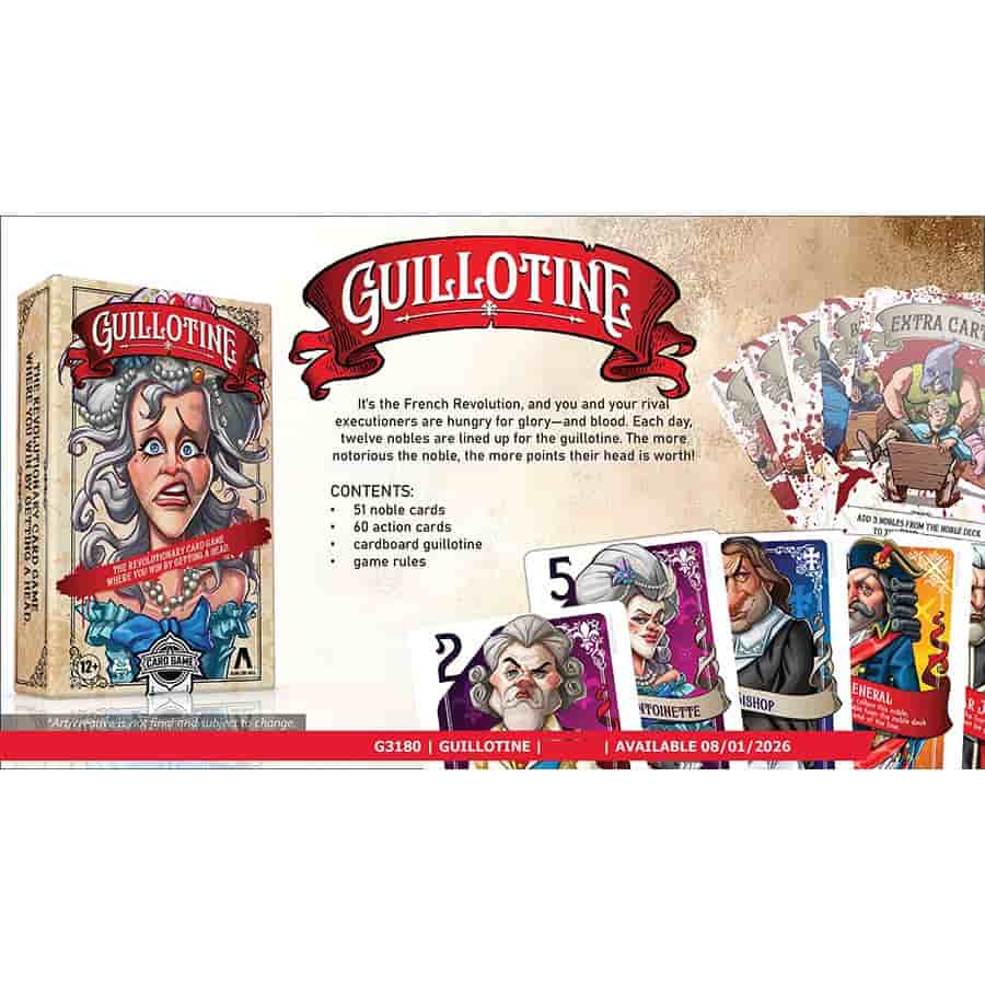 Avalon Hill -  Guillotine (2026 Edition) Pre-Order
