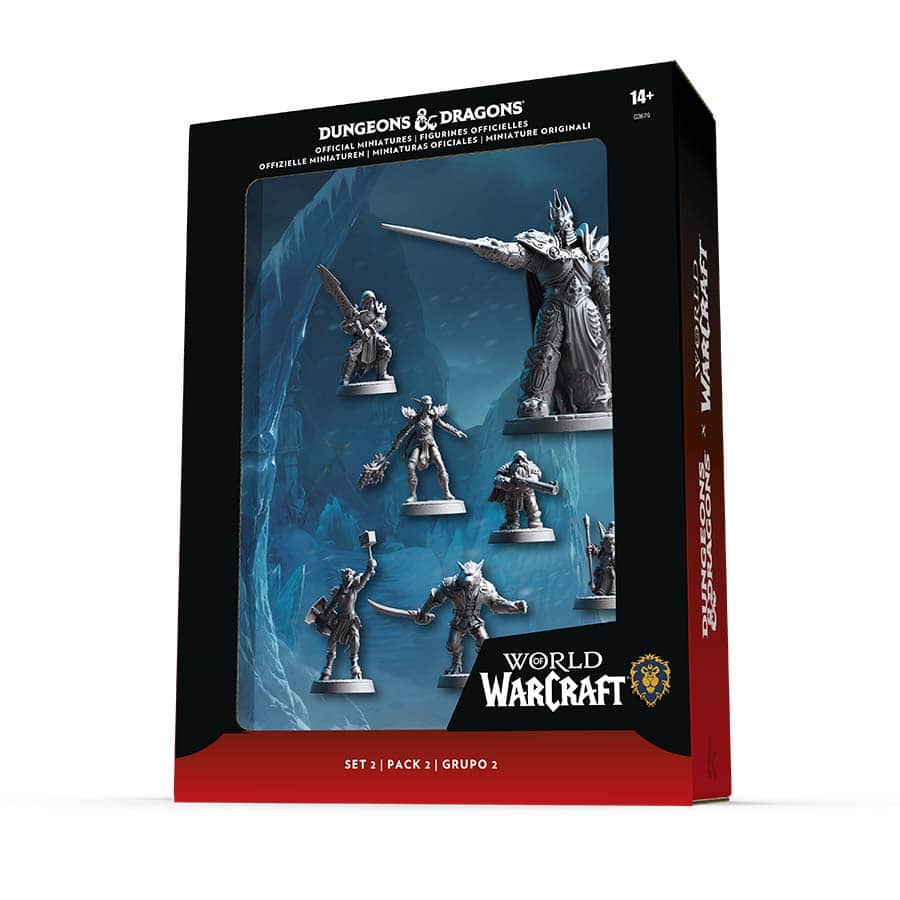 Wizards Of The Coast -  Dungeons And Dragons: World Of Warcraft: Alliance Miniatures Pack Pre-Order