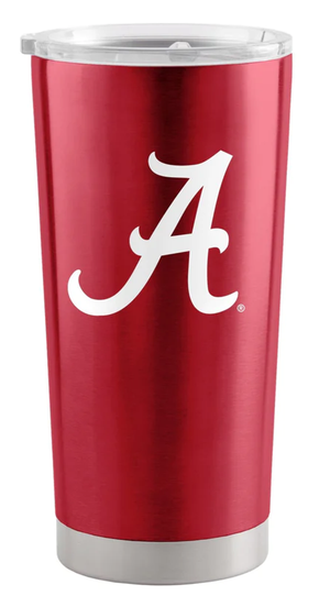 Alabama Crimson Tide Travel Tumbler 20oz Stainless Steel - Logo Brands