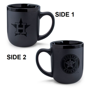 Houston Astros Coffee Mug 17oz Matte Black - WinCraft