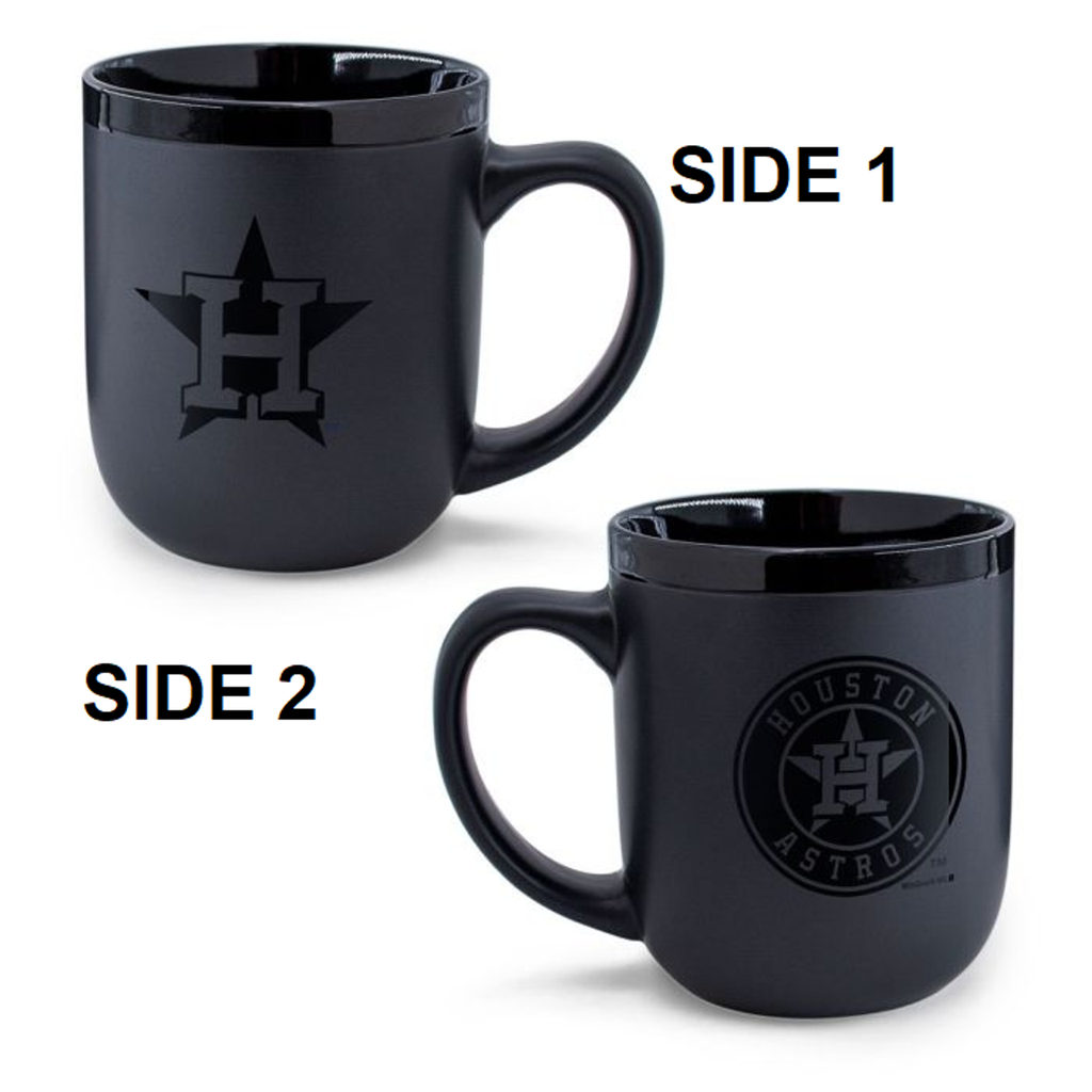 Houston Astros Coffee Mug 17oz Matte Black - WinCraft